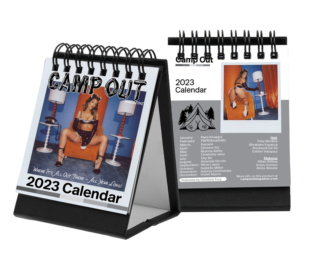 Sneak into the 2023 Tabletop Tent calendar that you need!