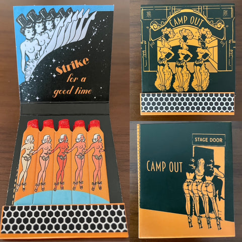 NEW PRESALE Campette Showgirls Match Book
