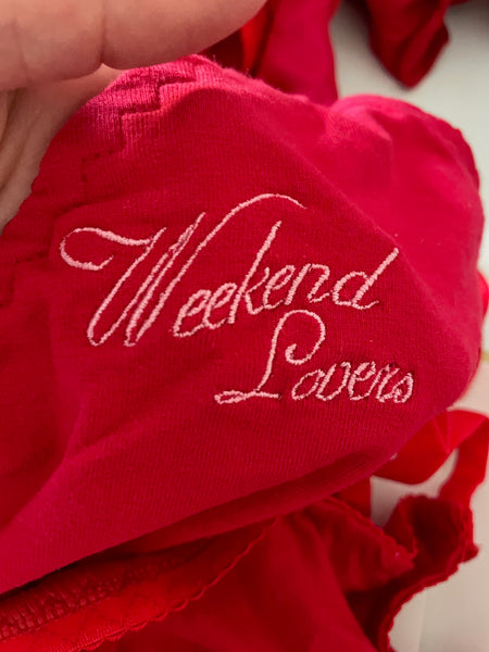 5 SLIGHTLY DAMAGED TOPS DISCOUNTED NEW "Weekend Lovers" Cami Top