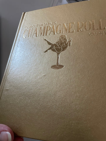 ONE DINGED COVER "Champagne Roll" Volume 1 with FREE Champagne Roll Enamel Pin