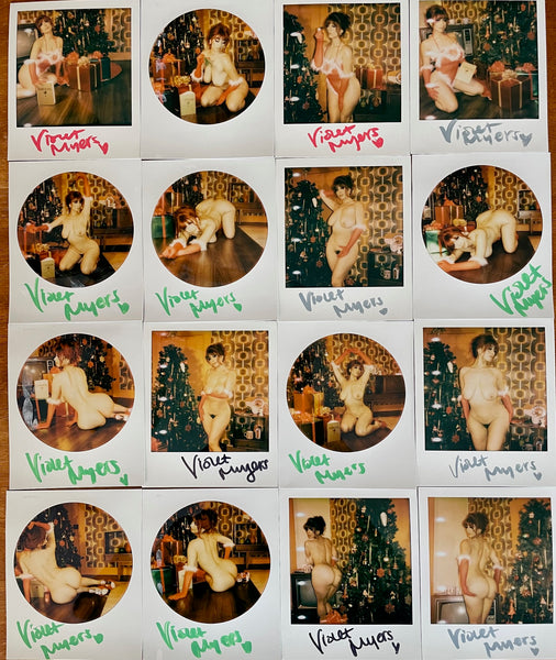 SIGNED NEW VIOLET MYERS POLAROID PACKS