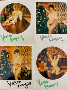 SIGNED NEW VIOLET MYERS POLAROID PACKS