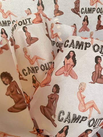 NEW Campette Pinup Tissue Paper 4 Pack