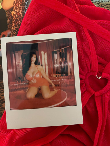 NEW ZOË RENEA WARDROBE, POLAROID AND SIGNED CALENDAR BUNDLE