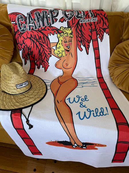 PRESALE NEW "Wet & Wild" Towel & Towel PLUS Hat Bundle 18+