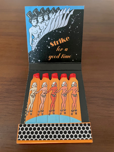 NEW  Campette Showgirls Match Book
