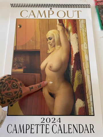 ONE MARKED COVER 2024 Garage Style Calendar 18+
