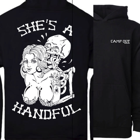 NEW RESTOCK She's A Handful Hoodie