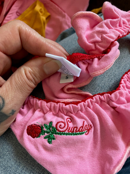 SLIGHT MISPRINT SUPER DISCOUNTED NEW Weekend Lovers Undie Set
