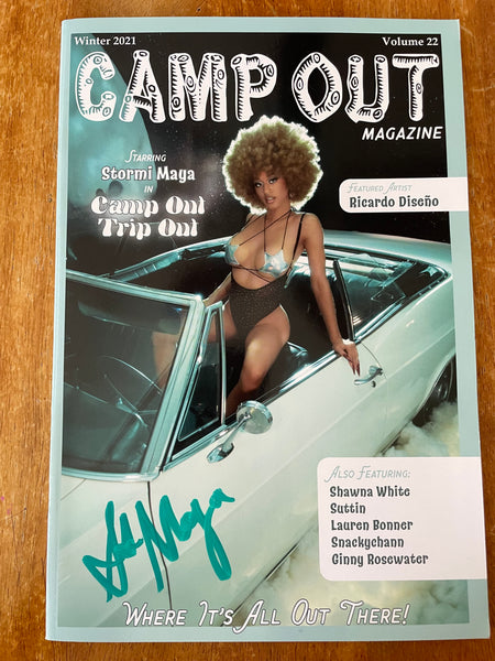 NEW ONLY 2 SIGNED BY STORMI MAYA Issue 22 Trip Out 18+