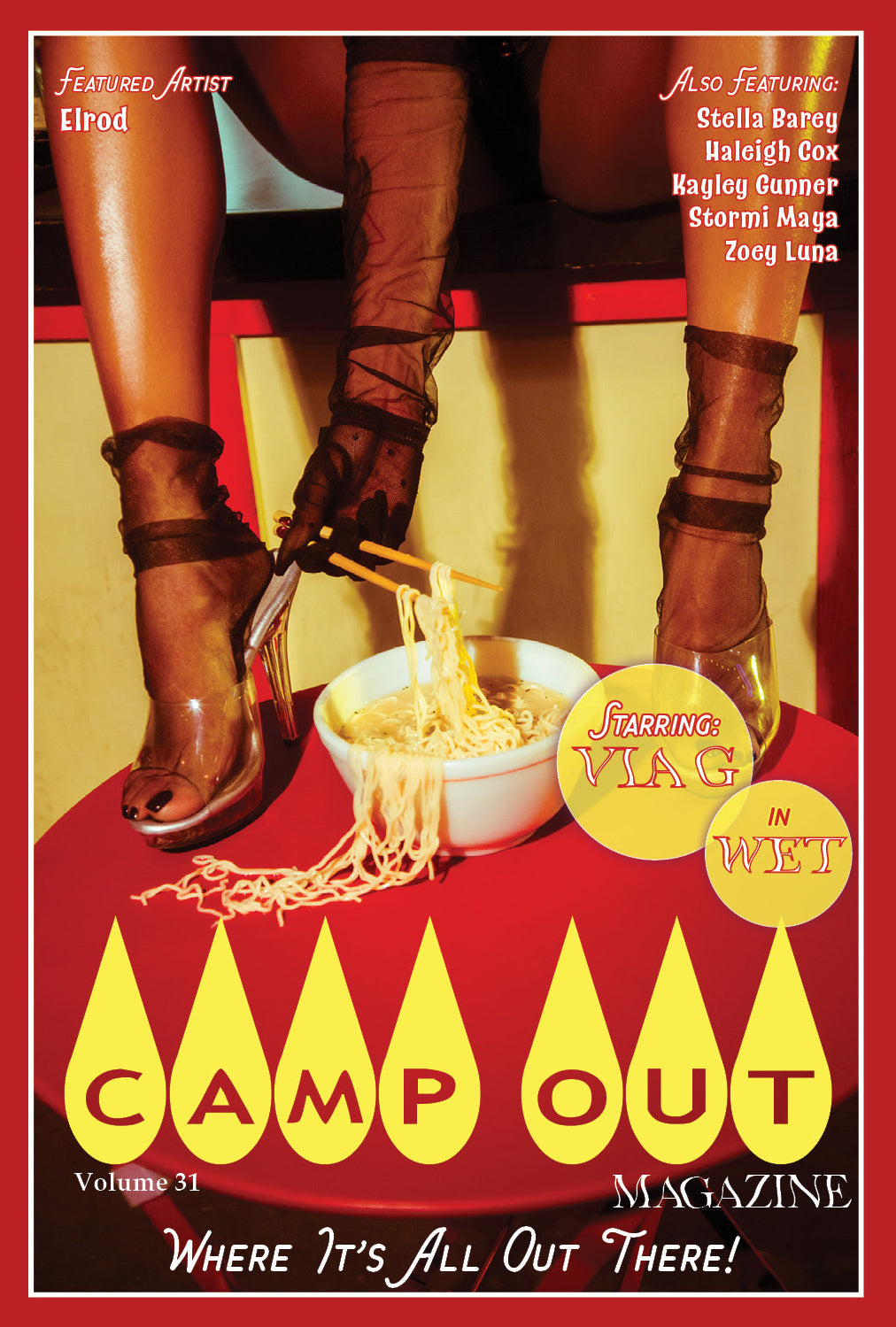 PRESALE NEW LIMITED Collector's Edition "WET" Issue 31 – Campout Magazine