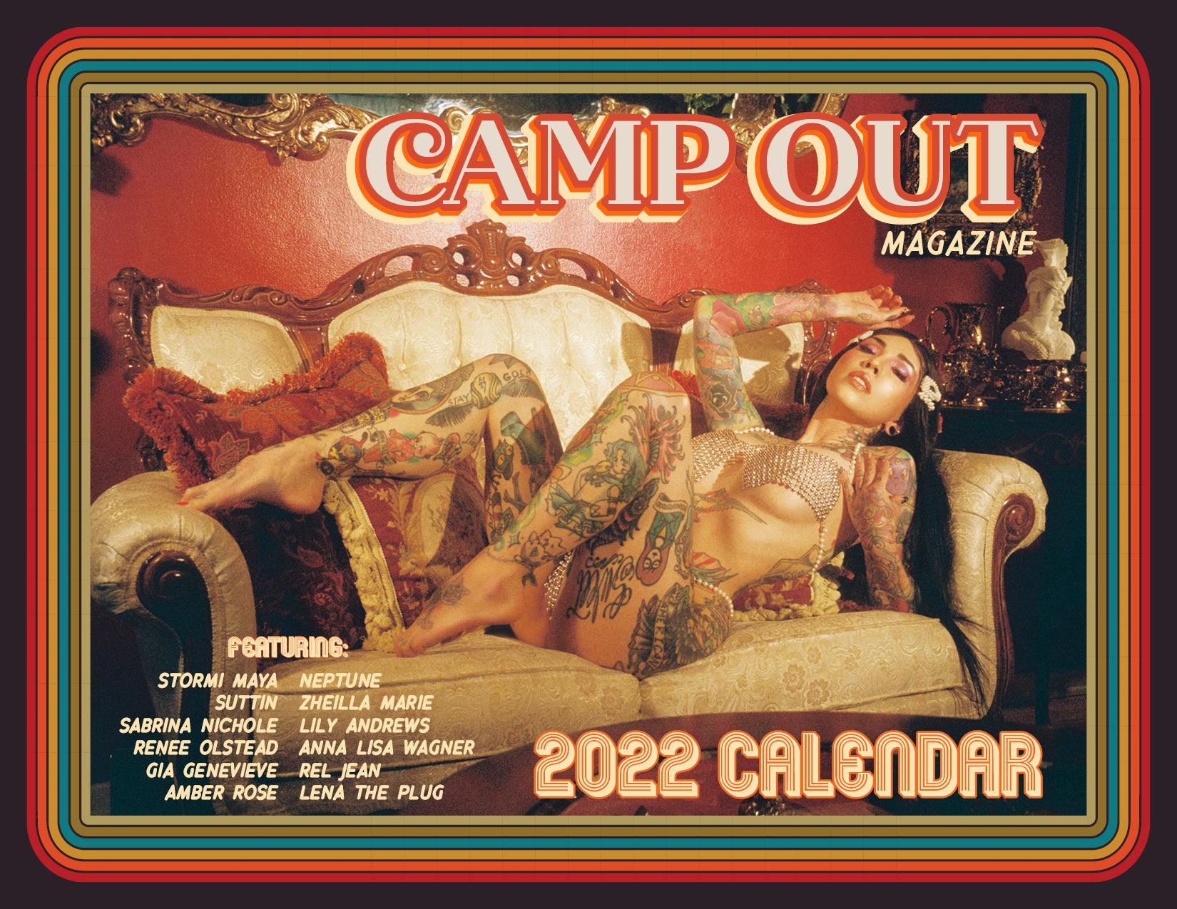 ON SALE NOW! 70's Smut 2022 Calendar