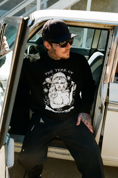 "Year of the Weird" Mens Crewneck Sweater