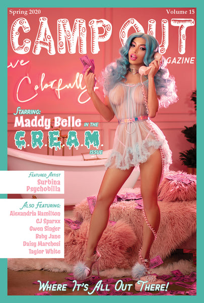 ONLY 6 SIGNED BY TAYLOR WHITE VERY LAST COPIES Issue 15 C.R.E.A.M. 18+