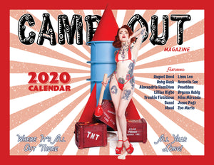 ON SALE ONLY 15 left! Collectible 2020 Calendar With Signed Centerfold